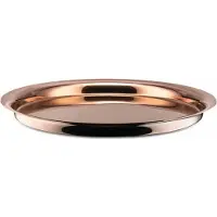 Alessi Tablett Kuru Kuru Copper 40 cm