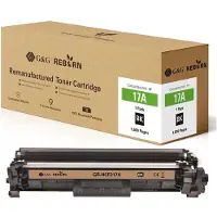 G&G Toner ersetzt HP 17A Kompatibel Schwarz 1600 Seiten Reborn remanufactured 2