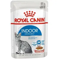 Royal Canin Feline Health Nutrition Indoor Sterilised in Sauce 1020 g