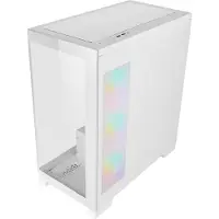 Azza Cove, Midi Tower, PC, Schwarz, ATX, ITX, Micro-ITX, Gehärtetes Glas, Multi