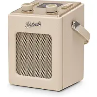 Roberts Revival Mini 2, Tragbar, Analog & Digital, DAB, DAB+, FM, LCD, 3,5 mm, Cremefarben