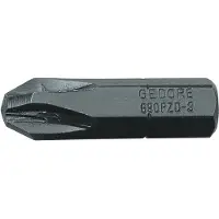 Gedore 690 PZD 3 L S-010 Schraubendreherbit 1/4", Vorteilspack 10-teilig, PZ 3 L