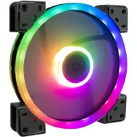 Inter-Tech Lüfter 140*140*25 ARGUS RS-141 RGB,26 RGB-LEDs retail