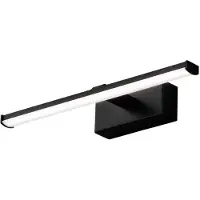 FABAS LUCE LED-Wandleuchte LB25 Nala 700lm 3000K IP44 schwarz