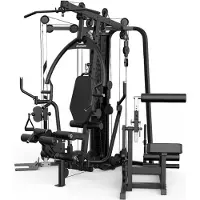 FINNLO Autark 6600, 120 kg, 5 kg, 100 kg, 5 kg, Rücken, Bizeps, Brust, Schultern, Trizeps, Anthrazit, Schwarz, Silber