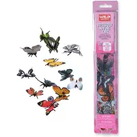 Wild republic Butterfly Nature Tube Insekten Figuren Rhrchen Natur Spielzeug Kinder Geschenke 12-teilige mehrfarbige 1,5 " bis 3 "