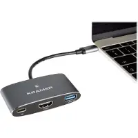 Kramer kdock-1 usb-c hub multiport adapter 1 usb 2.0/3.0 (91-00016099)