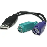 Manhattan USB zu PS/2 Adapter Kabel
