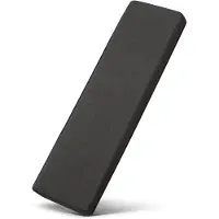 Beautissu Outdoor Bankauflage Calme BK 150x40x5cm Graphitgrau