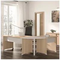 CALICOSY - Schreibtisch mit Gleitern L120 cm - Französische Herstellung