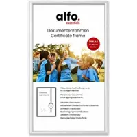 Alfo. Tibet A4 silber-matt, Alurahmen