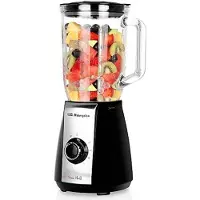 Orbegozo BV 6575, Tischplatten-Mixer, 1,5 l, Pulsfunktion, Eis-Crusher, 600 W, Schwarz