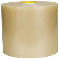 3M Doppelseitiges Klebeband mit Polyester-Träger UCT-50, Ultratransparente, 1200 mm x 100 m, 0,050 mm