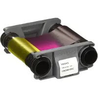 Evolis Badgy Ymcko-farbband 100 Ausdrucke Klebeband