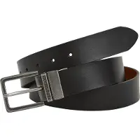 Pepe Jeans für Herren. PM021060 Wendegürtel schwarz (100 cm), Lässig, Leder