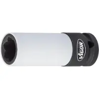 Vigor Schlagschrauber Steckschlüsseleinsatz, MERCEDES-BENZ, 1/2 (12,5 mm) Vierkant hohl, Radschrauben Hybrid Sonderprofil, SW 17 mm