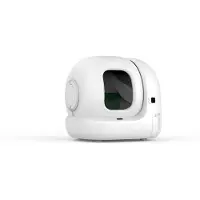 Petkit PURA MAX 2, Katze, Selbstreinigendes Katzenklo, Weiß, Kunststoff