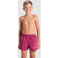 Arena Badeshorts Jungen Logo R - Dark Purple-calypso Coral - 140