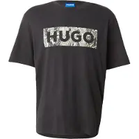HUGO T-Shirt aus Baumwoll-Jersey mit Logo-Grafik Grösse S