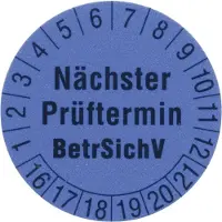 Fluke Prüfetiketten 30mm 1239 BEHA-AMPROBE 250 Stück 1239 (2145963)