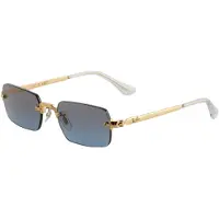 Ray-Ban RB3928 Unisex-Sonnenbrille Randlos Oval Metall-Gestell, Gold