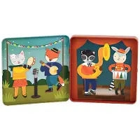 Wild & Wolf "Magnetic Play Set Animal Band - Gioco magnetico "La banda degli animali", 3 Jahr(e)