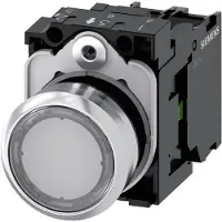 Siemens Drucktaster 1f kl rnd Ř22mm 1S 3SU1156-0AB70-1BA0