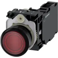 Siemens Drucktaster 1f rt rnd Ř22mm 1S 1Ö 1W 3SU1103-0AB20-1FA0