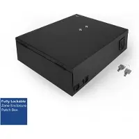 ACT Lockable zone enclosure patch box 8 slots for fiber and copper (FA2035)