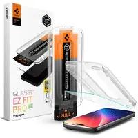 Spigen EZ Fit Glas.tR mit Installation Tray - 1er Pack für das Apple iPhone 17 Pro Max