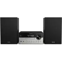 Philips TAM4205M2/12, Heim-Audio-Mikrosystem, Schwarz, Silber, Ablage, 80 W, 2-Wege, 4 Ohm
