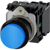 Siemens SIRIUS ACT Drucktaster komplett Kunststoff, blau
