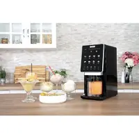 Unold Eismaschine Cream Dream 48805 – 800 W, 3 x 500 ml Behälter, 8 Programme, Mikropürieren, Re-Spin & Mix-In Funktion, spülmaschinengeeignet