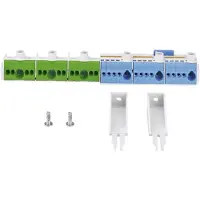 Hensel 68000364 ENYSTAR PE Klemme und N-Trennklemme 2reihig, je 15 Klemmstellen FP FC 24 NT