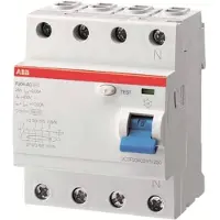 ABB F204A-25/0,1 Fi-Schutzschalter 4-polig Typ A 25A 100mA