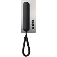 Siedle SIE BTS 850-02 E/S Bus-Telefon Standard edelstahl-schwarz