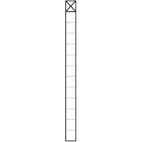 Siedle SSS 200038170-00 Kommunikations-Stele 20003817000 KS 613-1 W