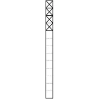 Siedle SSS 200038194-00 Kommunikations-Stele 20003819400 KS 613-4 W