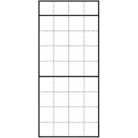 Siedle SIE BGA 611-4/9-0 SM Briefkasten-Gehäuse AP silber-metallic