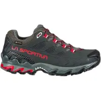 La Sportiva Ultra Raptor II Leather Wide Woman GTX, Mountain Hiking, Woman, Shoes, Low Cut, G15R21 Charcoal/Lollipop, 37.5 -