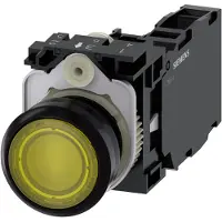 Siemens Drucktaster 1f ge rnd Ř22mm 1S 1Ö 1W 3SU1103-0AB30-1FA0