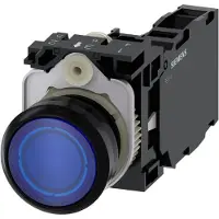 Siemens Drucktaster 1f bl rnd Ř22mm 1S 1Ö 1W 3SU1102-0AB50-1FA0