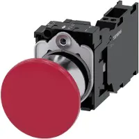 Siemens Drucktaster 1f rt rnd Ř22mm 1S 1Ö 1W 3SU1150-1BA20-3FA0