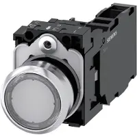 Siemens Drucktaster 1f kl rnd Ř22mm 1S 1Ö 1W 3SU1152-0AB70-1FA0