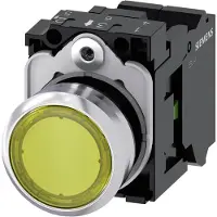 Siemens Drucktaster 1f ge rnd Ř22mm 1S 3SU1156-0AB30-3BA0