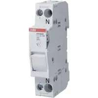 ABB E91HN/32 Sicherungshalter, 1+N Pol, 32A für Sicherungseinsatz 10,3 x 38mm 2CSM200913R1801