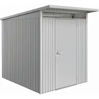 Biohort Gerätehaus 'AvantGarde' Gr. A2 silber-metallic 180 x 260 cm mit Standardtür
