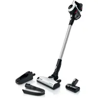 Bosch Serie 6 BKS611MTB, Stabstaubsauger, Beutellos, Schwarz, Weiß, Trocken, Akku, 30 min