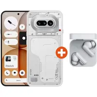 Nothing Phone (4a) – 6,78", Qualcomm Snapdragon 7s Gen 4, 12 GB RAM, 256 GB, Android 16 inkl. CMF Buds 2a