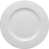 Lubiana Teller aus Porzellan, weiß, Serie Versailles, , D. 240 mm